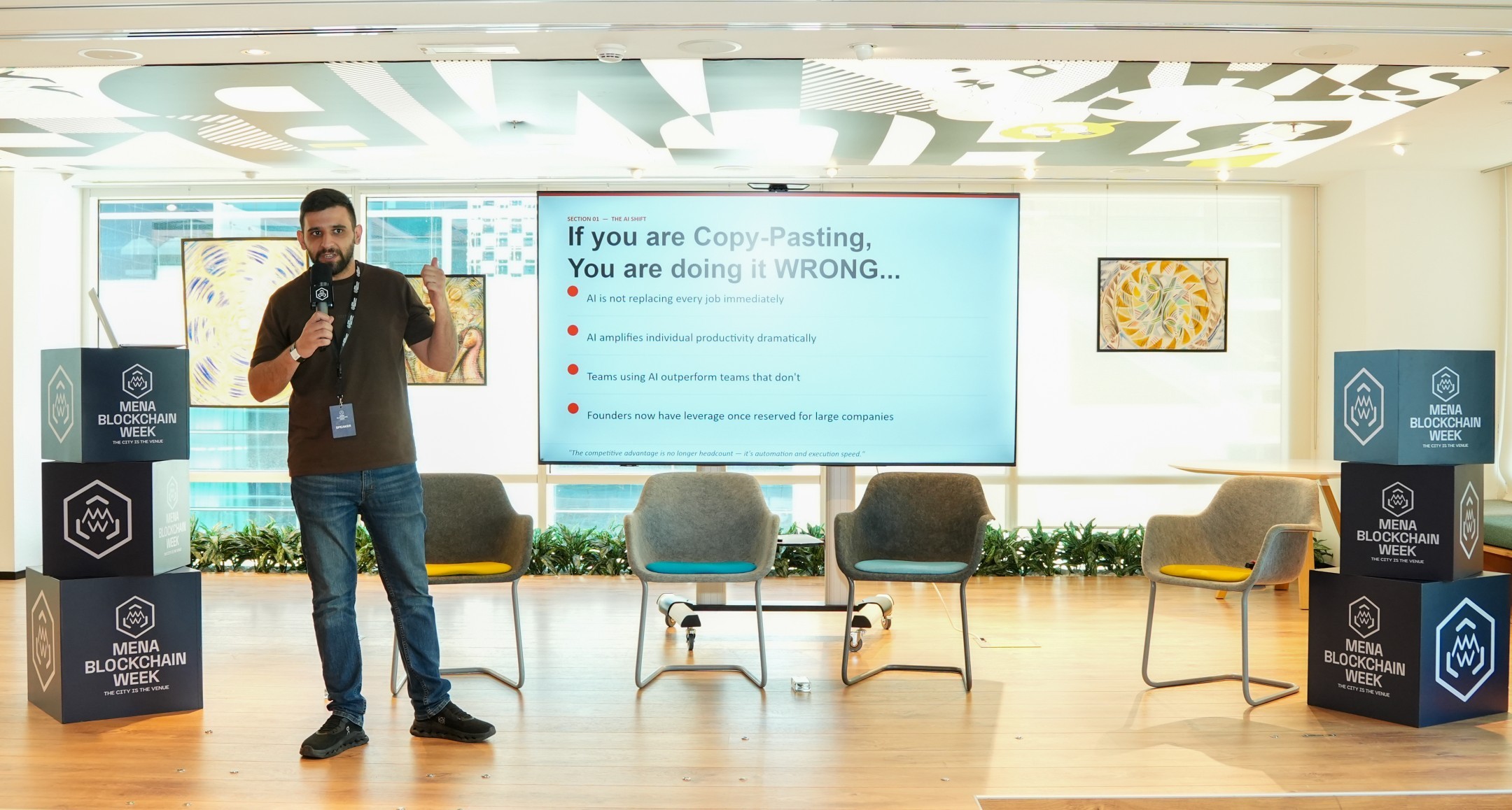 MENA Blockchain Week 2026 — AI for Founders